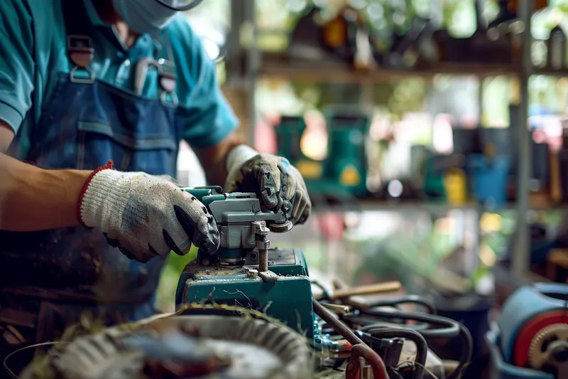 Como y Cuando Realizar el Mantenimiento de la Bomba de Aceite en Desbrozadoras