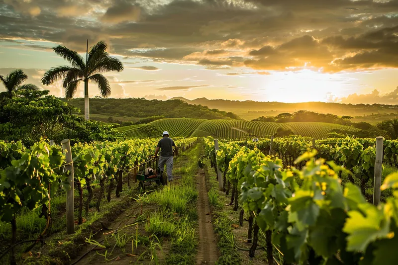 Desbrozadoras en la Viticultura Cuidado y Mantenimiento de Vinedos