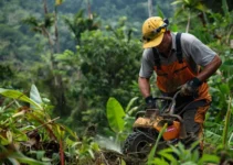 Desbrozadoras, herramienta esencial en proyectos de reforestación