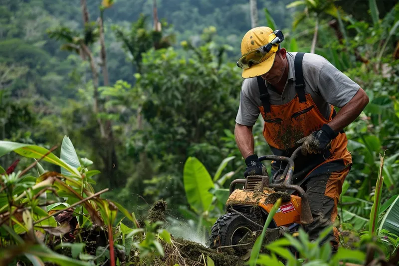 Desbrozadoras y su Aplicacion en Proyectos de Reforestacion