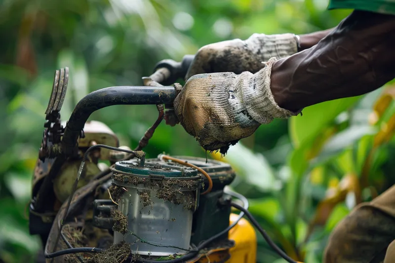 Guia para el Cambio de Aceite en Desbrozadoras de Cuatro Tiempos